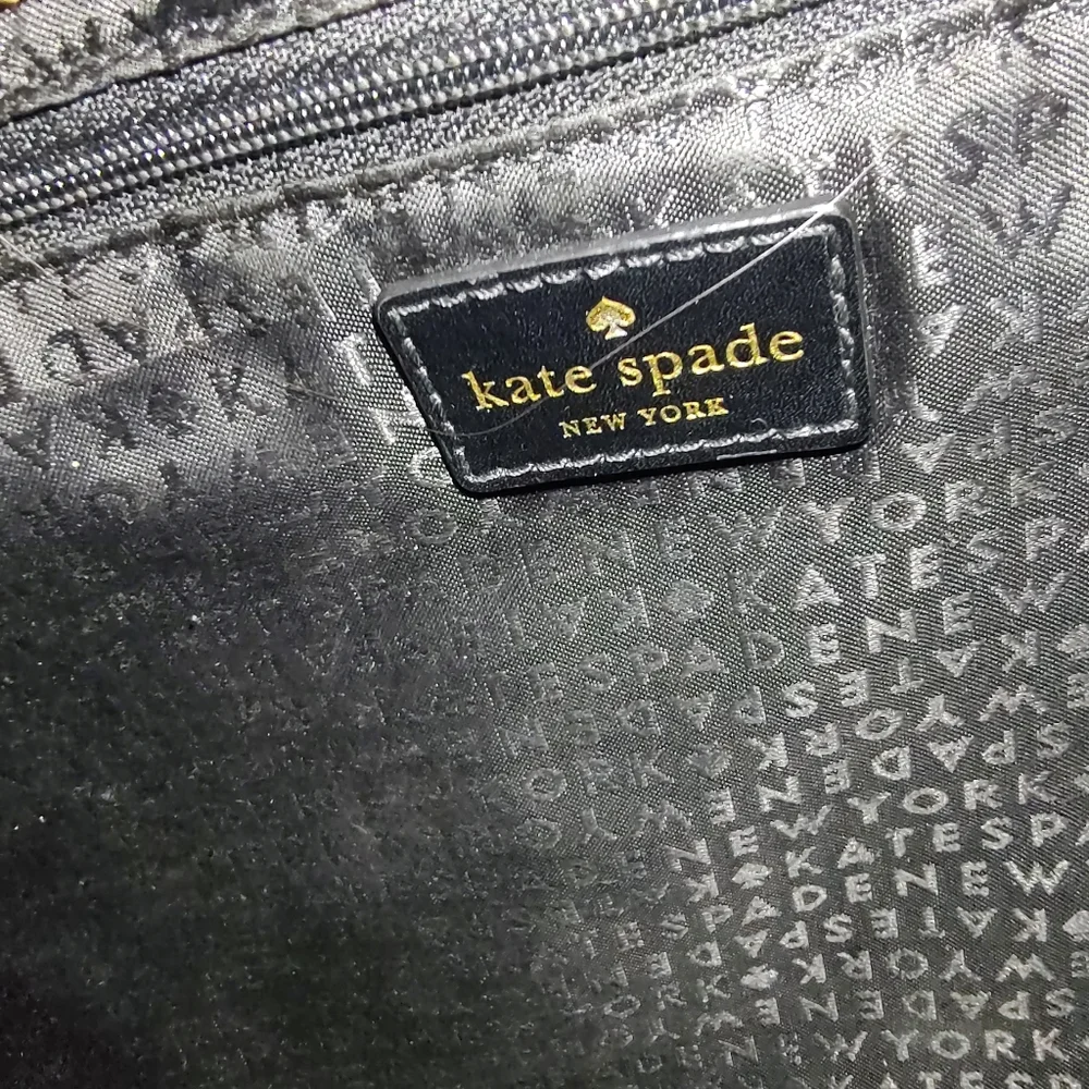 Kate Spade Sawyer Street Maxi Zip Tote w/bow EUC